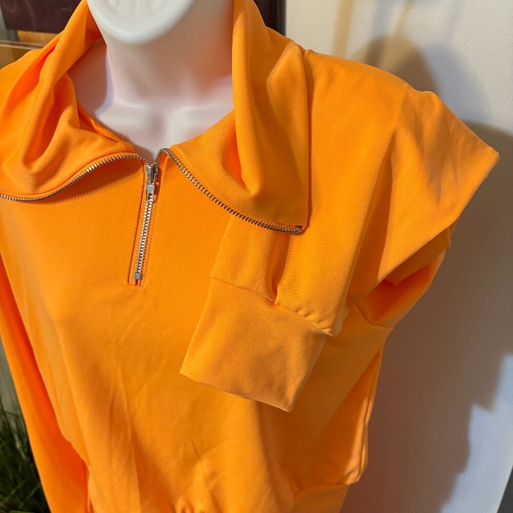 Orange 2 Piece Track Suite - Picture 5 of 9